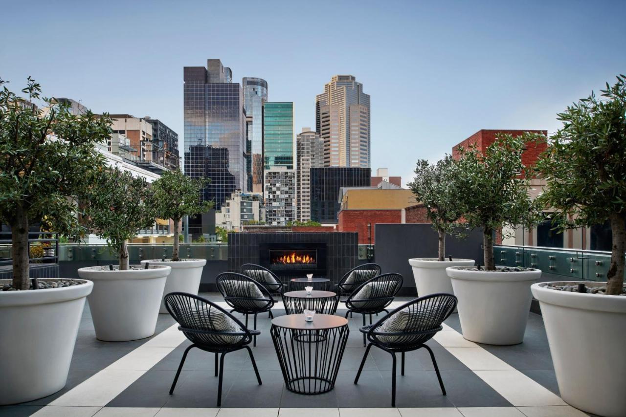 Sheraton Melbourne Hotel Экстерьер фото The rooftop bar at the Hotel