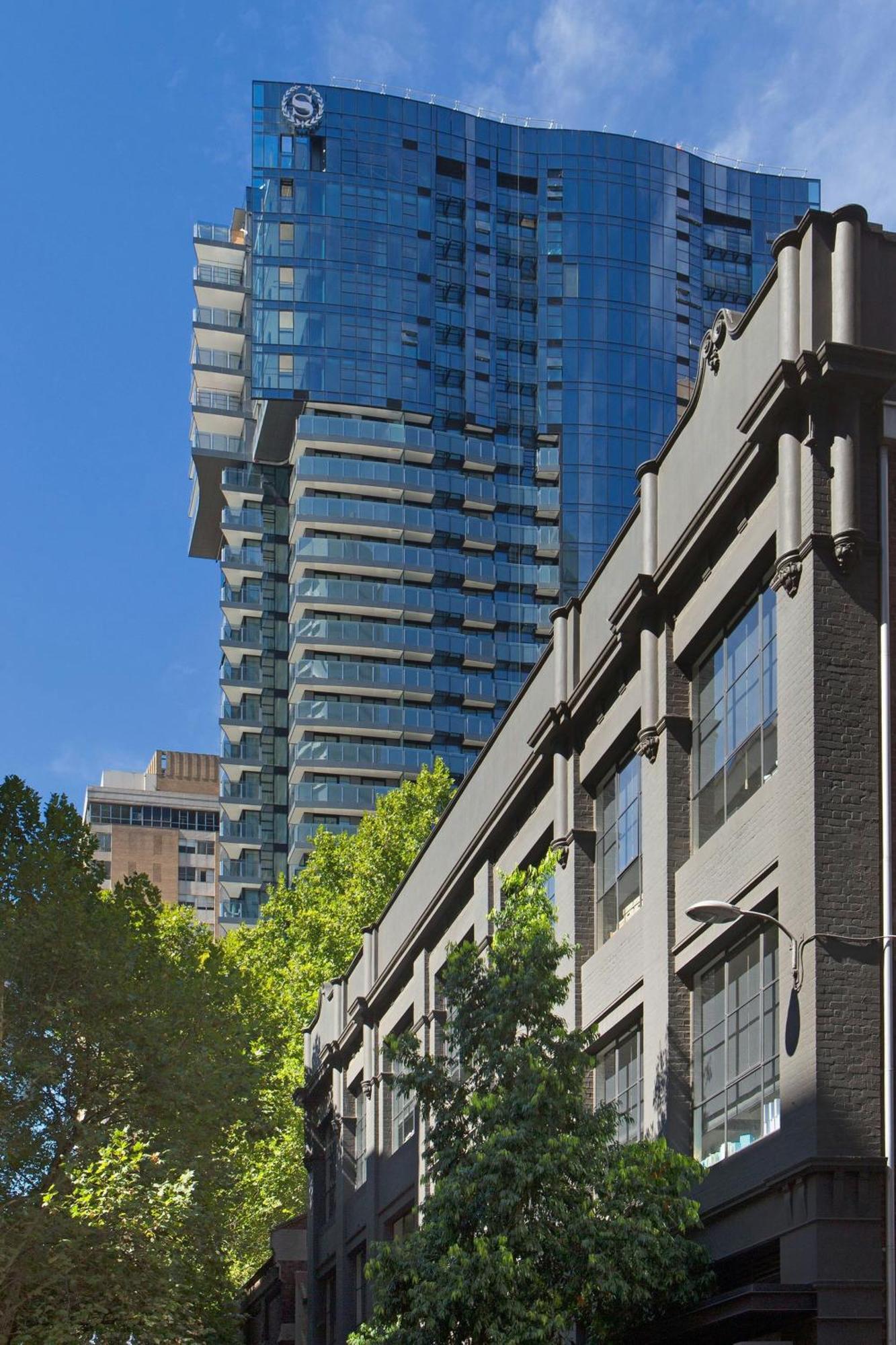 Sheraton Melbourne Hotel Экстерьер фото The building's facade